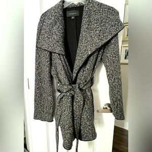 Shawl collar tie jacket